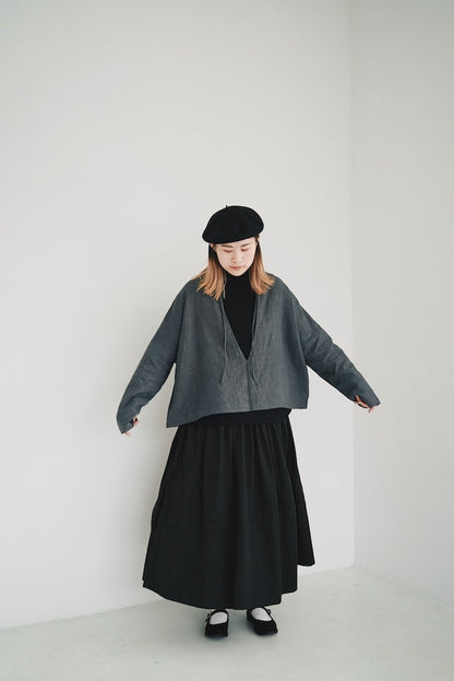LINEN V TOP